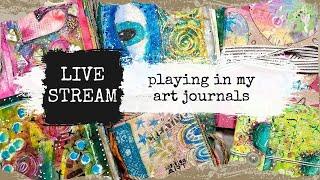 Playing in my art journal