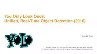 PR-016: You only look once: Unified, real-time object detection