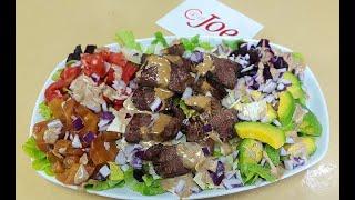 STEAK SALAD | Joel | Home Sweet Home with Cup of Joe Caribbean