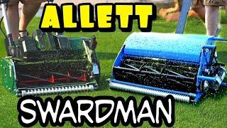 Allett Stirling-51 vs. Swardman 55 ️ The Ultimate Reel Mower Showdown with Lawn Mentor! (Part 1/2)