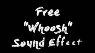 Free "Whoosh" Sound Effect