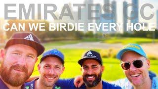 HOW TO BIRDIE EVERY HOLE IN DUBAI EMIRATES GOLF CLUB