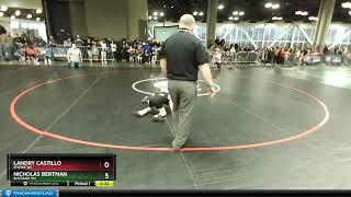 57 Lbs Round 1 - Landry Castillo, Empire WC Vs Nicholas Bertman, Buzzsaw WC 0876