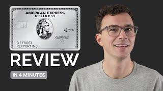 Amex Business Platinum Review 2024 - Is it worth the $695 annual fee?