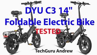 DYU C3 14" Foldable Electric Bike