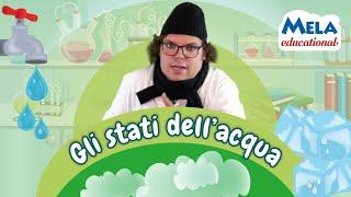 Gli stati dell'acqua - Renato lo scienziato Educational @Mela_Educational