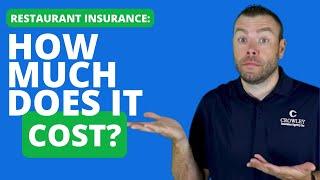 Restaurant Insurance: How much does it cost?