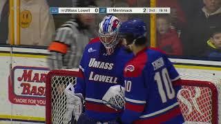 Merrimack College Warriors Men's Ice Hockey vs UMass Lowell 2-25-2023