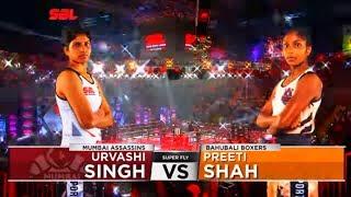 Urvashi Singh v/s Preeti Shah | Mumbai Assassins v/s Bahubali Boxers