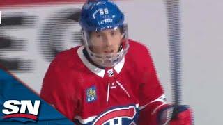 Canadiens' Mike Hoffman Walks In And Wires Home Wrist Shot vs. Blue Jackets