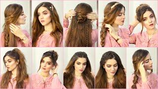 11 Back to School Hairstyles | Open hairstyles | Long Hair styles | Easy Hairstyles for Girls