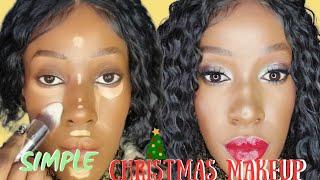 Easy Simple Beginner Friendly Holiday Makeup