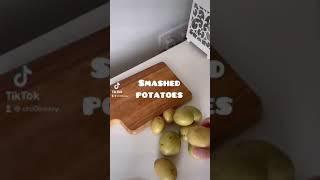 Asmr Cooking | Tiktok Smashed Potatoes