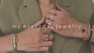 MY EVERYDAY JEWELRY 2024 | ft. VCA, Cartier, Kinn Studios, David Yurman, Maria Tash, Porter Lyons