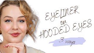 Hooded Eyes? Try These 3 Eyeliner Looks! - Moody Eye Makeup