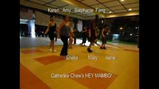 HEY MAMBO! ( Catherine Chew ) : Friendship Park Line Dancers @ 17.9.2012