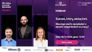 Webinar - "Dlaczego warto opowiadać o swoich osiągnięciach w pracy?"