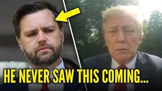 White House TURNS AGAINST TRUMP as JD Vance is BANNED
