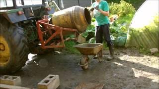 Teagle Tipmix Cement Mixer - For Tractor