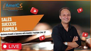 Sales Success Formula | Business Growth & Success with AmelCS | YouTube Live: 57 #shorts