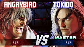 SF6 ▰ ANGRYBIRD (Ken) vs TOKIDO (Ken) ▰ High Level Gameplay