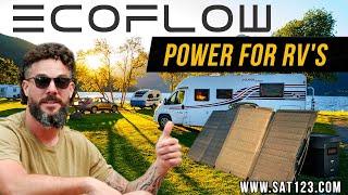 Power solution for RV's, Campers and off grid living EcoFlow power kit