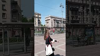 Вид из метро Парк Победы на  Московский проспект