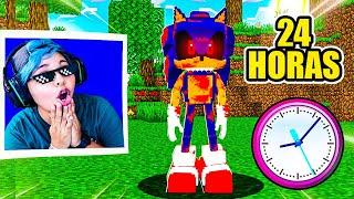 24 HORAS CON SONIC.EXE EN MINECRAFT  | Pathofail