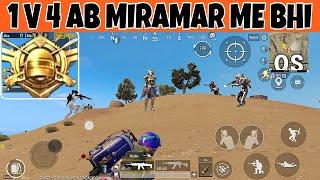 STAR4U vs Miramar Pro Players | 1v6? |  Pubg Mobile | #miramar #pubg
