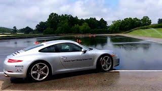 Porsche Sport Driving School - Skid Pad Training