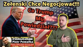 Zełenski Chce Negocjować z ROSJĄ!!! Dlaczego Zmienił Retorykę??? ULTIMATUM TRUMPA???