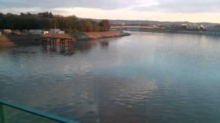 Donau in Novi Sad, video from EC Avala train (nst)