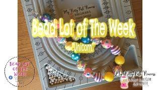 "Unicorn" 20mm Chunky Bubblegum Bead Lot of the Week- How to Make a Necklace