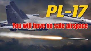 PL-17 has been disclosed whether it uses a new engine to have a range well beyond 400 kilometers？