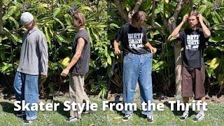 How To Get Skater Style From The Thrift Store