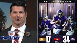 NFL GAMEDAY | "Ravens are LEGIT contender in AFC" - David Carr on Lamar Jackson beat Steelers 34-17