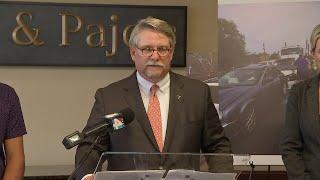 Full Video: Attorneys give update on lawsuit involving logging truck accident in Nassau County