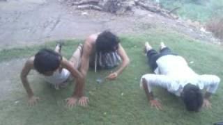 Our deadly push ups