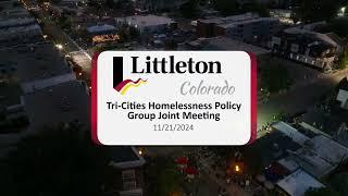 Tri-Cities Homelessness Policy Group Joint Meeting - 11/21/2024