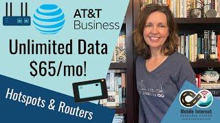 AT&T Business Wireless Broadband Plans - Unlimited Hotspot Data Starting at $65/mo