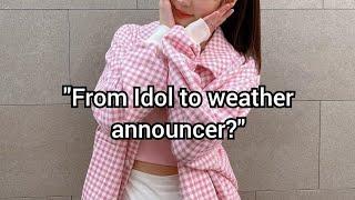 Former Girl Group Member Makes Her Surprise Debut As A Weather Announcer #Kpop