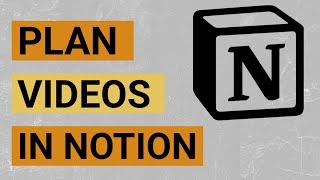 Notion Content Planning: How to Plan Content in Notion!