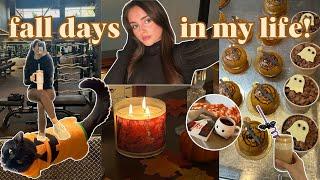 fall days in my life: productive days, spooky nights, self-care & more