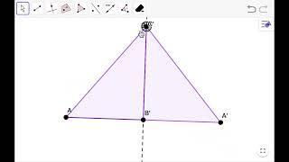 Alternate Way to Construct an Isosceles Triangle