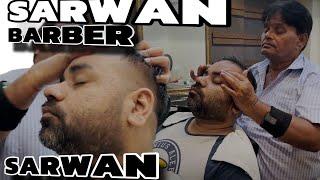 ASMR Head Massage With Neck Crack By Tapping King Sarwan #indianbarber #sensoryoverload #relaxtion