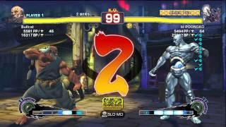 POONGKO (Seth) vs Bullcat (Gouken) - AE2012 Endless Matches *720p HD*