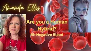 Rhesus Negative Blood Human Hybrids & Holy Grail Bloodline