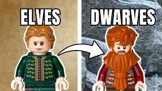 I MADE THE RINGS OF POWER CHARACTERS IN LEGO