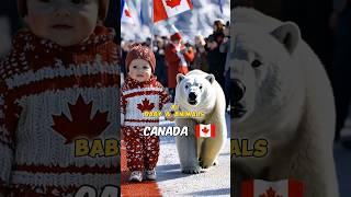 baby & animals fashion show according to country | with AI #baby #animals #fashionshow