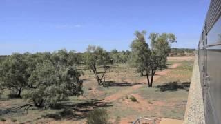 the Australian Outback Landscapes as seen from The Ghan train